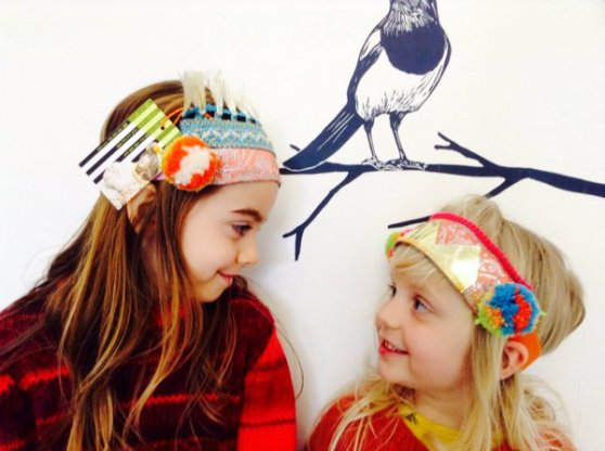 Mini Magpie headband
